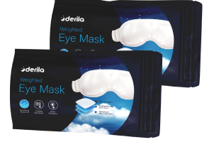 2 - Weighted Eye Masks ng Derila ($17.98/bawat isa)